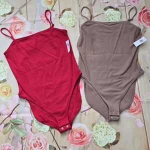 New! Old Navy ribbed bodysuit bundle
